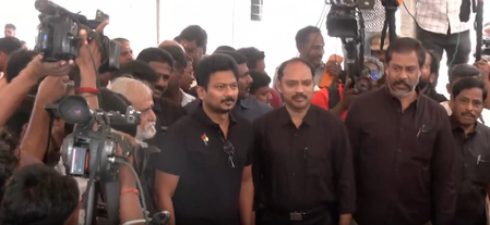 DMK MLAs’ black shirt protest during TN agriculture budget presentation