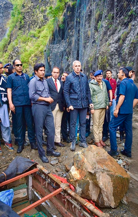J&K CM Omar visits flood affected areas of Rajouri, assures all possible support from govt