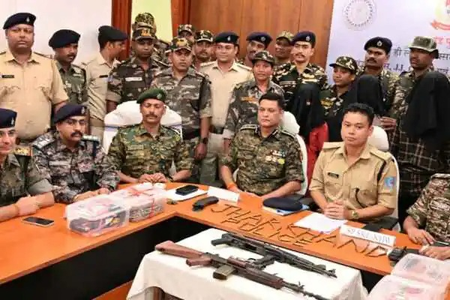 Major Maoist plot foiled in Jharkhand’s Dalma, Arms cache recovered after arrest of wanted ultras