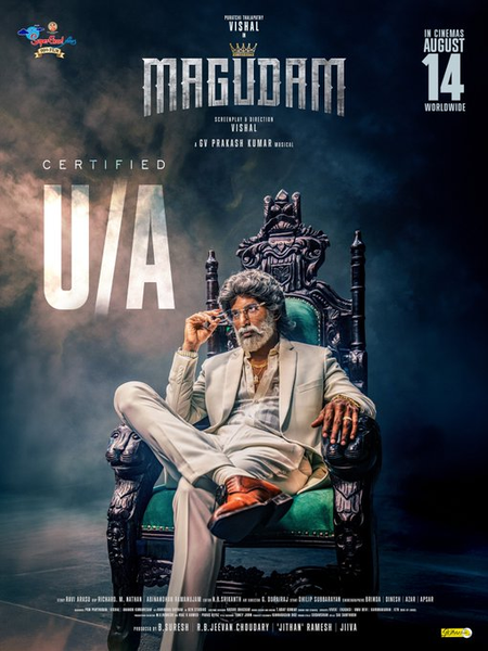 Vishal’s ‘Magudam’ cleared for release with ‘U/A’ certificate