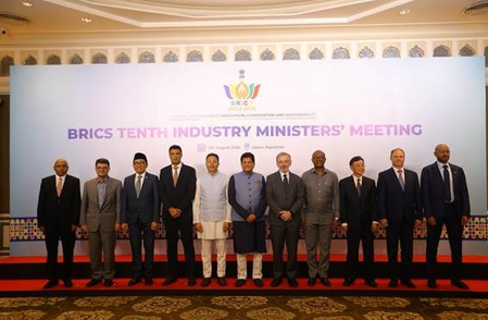 10th BRICS Industry Ministers’ meeting concludes in Jaipur, joint declaration adopted