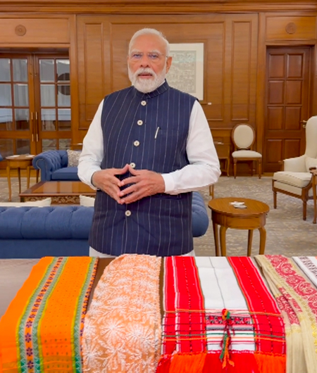 PM Modi greets nation on National Handloom Day, urges citizens to support India’s weavers