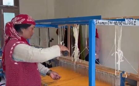 ‘Handloom has become our source of income’: Himachal’s Sharan village weavers celebrate revival of traditional craft