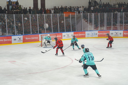 Indian Army Ice Hockey Team crowned champions of the inaugural Challengers’ Cup