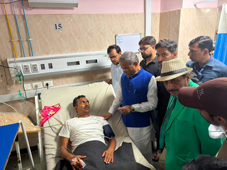 JPSC-JSSC exam row: Student on indefinite fast shifted to ICU as health worsens