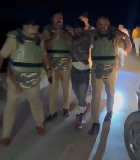 Five of power wire theft gang arrested after encounter in UP’s Bahraich