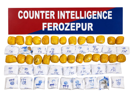 Two held with 30 kg heroin in Punjab