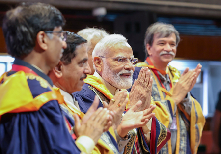 ‘Seemed like a senior is speaking to us’: Delhi IIT gold medallists hail PM Modi’s connection with students