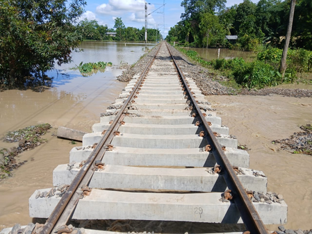 Rail connectivity to Tripura, Mizoram, Manipur disrupted for month now due to track damage in Assam