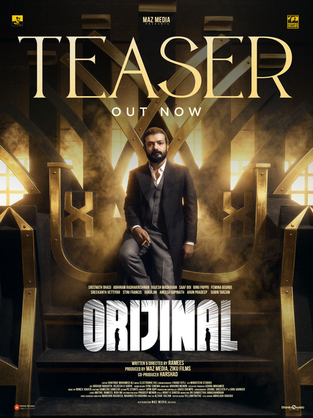 Sreenath Bhasi’s time-travel thriller Orijinal’s teaser released