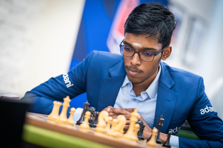 Praggnanandhaa opens Sinquefield Cup campaign with comfortable draw against Sevian