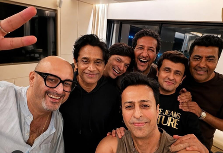 Salim Merchant celebrates 30 years of friendship with Sonu Nigam, Shaan: Still laughing like we’re 25