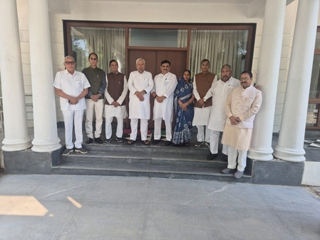 Nitish Kumar meets JDU MPs in Delhi, seeks stronger focus on Bihar’s development, public issues