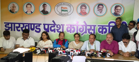 Jharkhand’s Congress ministers accuse BJP of plotting unrest under cover of student agitation