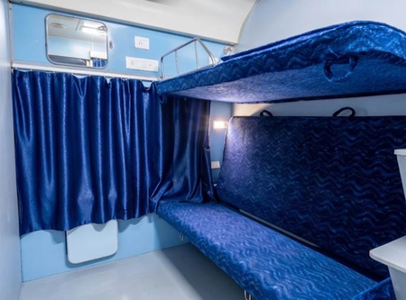 LHB rake For Bangladesh to allow roof travel; to have prayer and baby care rooms