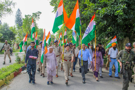 Amid ubiquitous presence of security forces, J&K looks forward to Independence Day