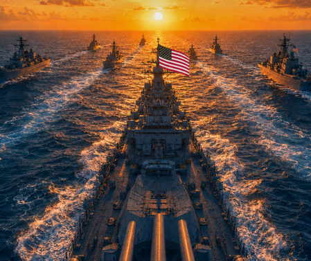 Trump opens US Navy shipbuilding to allies