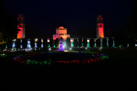 Delhi Speaker greets citizens on I-Day, illuminated Assembly premises attracts citizens