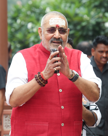 ‘Childish act’: Giriraj Singh criticises Kharge, Rahul Gandhi for skipping Independence Day event