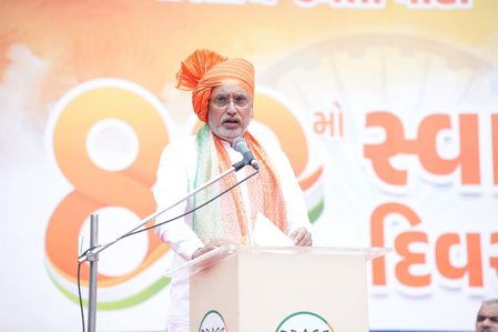 ‘Freedom does not mean enjoying rights’: Gujarat BJP chief on Independence Day