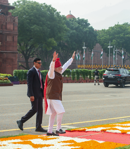 PM Modi’s Red Fort speeches clock record 1,177 minutes; surpass Nehru, Indira and Manmohan