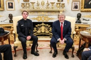 Trump honours teen who saved Nathaniel Rai