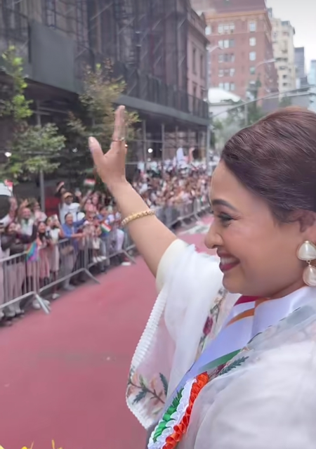 Sonalika Joshi shares proud moment as Dilip Joshi & ‘TMKOC’ cast joins 44th India Day Parade in New York