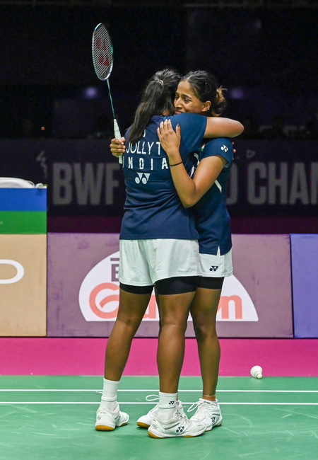 ‘It’s not stopping yet’: Treesa-Gayatri on pulling off heist at BWF Worlds
