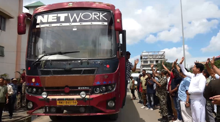Manipur-Assam-Nagaland bus service resumes after over three years
