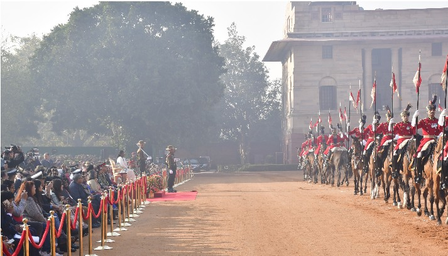 No change of guard ceremony at Rashtrapati Bhavan tomorrow: Official