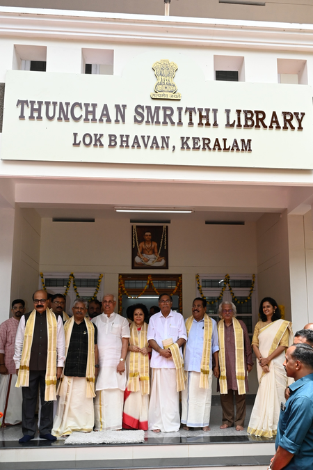 From shelves to knowledge hub, Kerala Lok Bhavan’s public library with 10,000 books opened