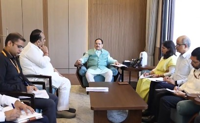 H1N1: JP Nadda, Delhi Health Minister review treatment facilities amid influenza spikes