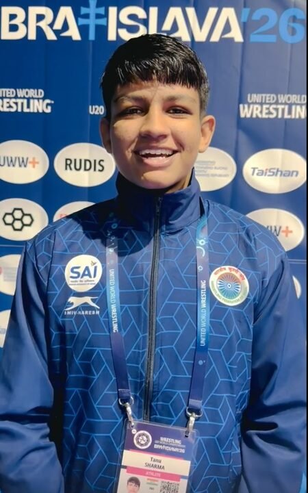 Tanu Sharma wins silver in U20 World Championships, family dives in celebration