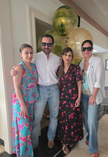 Saba Pataudi reacts to Kareena Kapoor’s pregnancy rumours, reveals she wants sister Soha to have a second baby