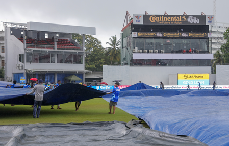 2nd Test: Day two’s play between India and Sri Lanka to resume after rain break