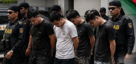 Chinese nationals arrested in Bangladesh for running organised crime network