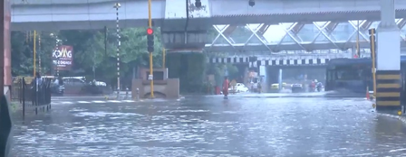 Heavy rain in Delhi-NCR triggers waterlogging, traffic chaos; flight disruptions for 2nd day