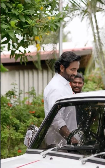 Vishnu Manchu restores dad Mohan Babu’s first car to its former glory