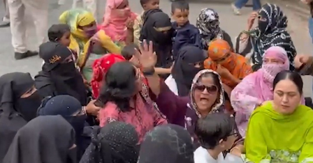 Rahul Gandhi’s face has been exposed: BJP over Muslim women protest outside Congress headquarters
