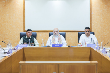 Home Minister Amit Shah chairs review meeting on India’s bid for 2036 Olympics