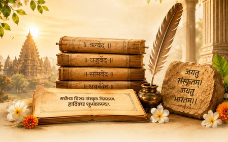 VP Radhakrishnan, PM Modi extend World Sanskrit Day greetings; urge preservation of ancient language