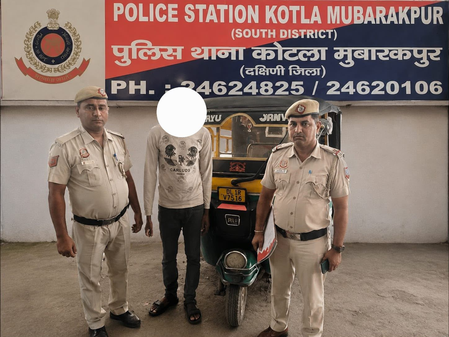 Delhi Police Special Drive cracks four vehicle theft cases, recovers four stolen vehicles