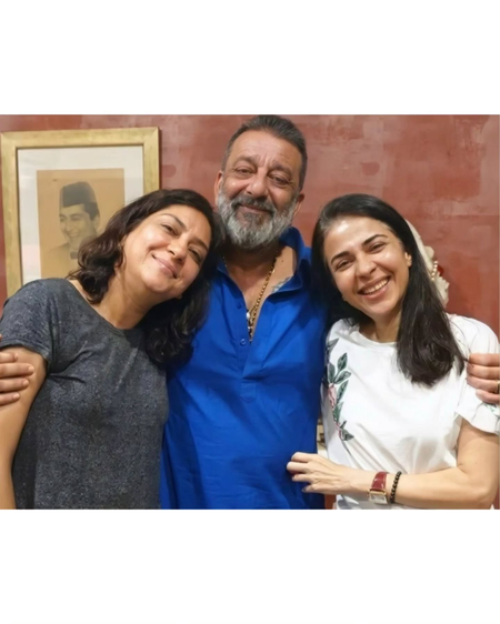 Sanjay Dutt says, ‘Grateful for the bond we share’ as he wishes Rakhi to sisters Priya & Anju