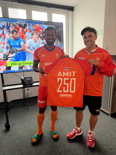 Amit Rohidas, Rajinder Singh achieve milestone caps in World Cup clash