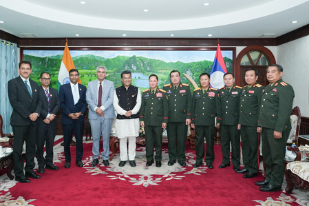 India, Laos discuss strengthening defence ties