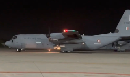 Fourth flight with rescue equipment departs to flood-hit Nepal