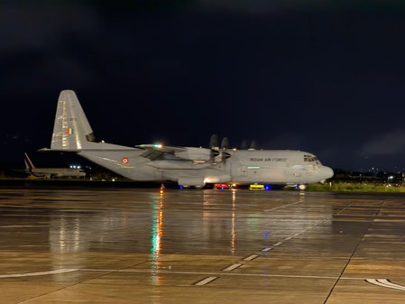 Fourth India flight touches down in Kathmandu with relief supplies, technical assistance