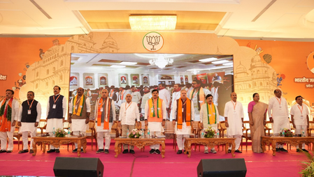 MP CM Yadav unveils plans for religious tourism, preserving heritage at BJP meet