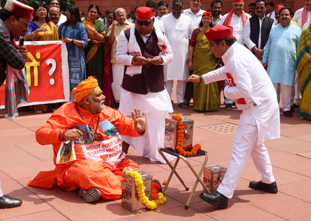 Pappu Yadav faces complaint, protests over temple donation theft protest in Parliament; Oppn lends support