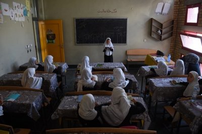 About 2.4 million girls in Afghanistan remain excluded from secondary education: UNESCO